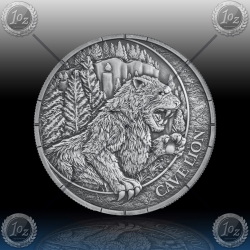 1oz Liberia 20 Dollars 2026 (Megafauna - Cave Lion Oblivion) BU 1oz Liberia 20 Dollars 2026 (Megafauna - Cave Lion Oblivion) BU